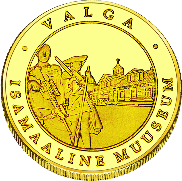 Front side Valga Goldenes Estonia