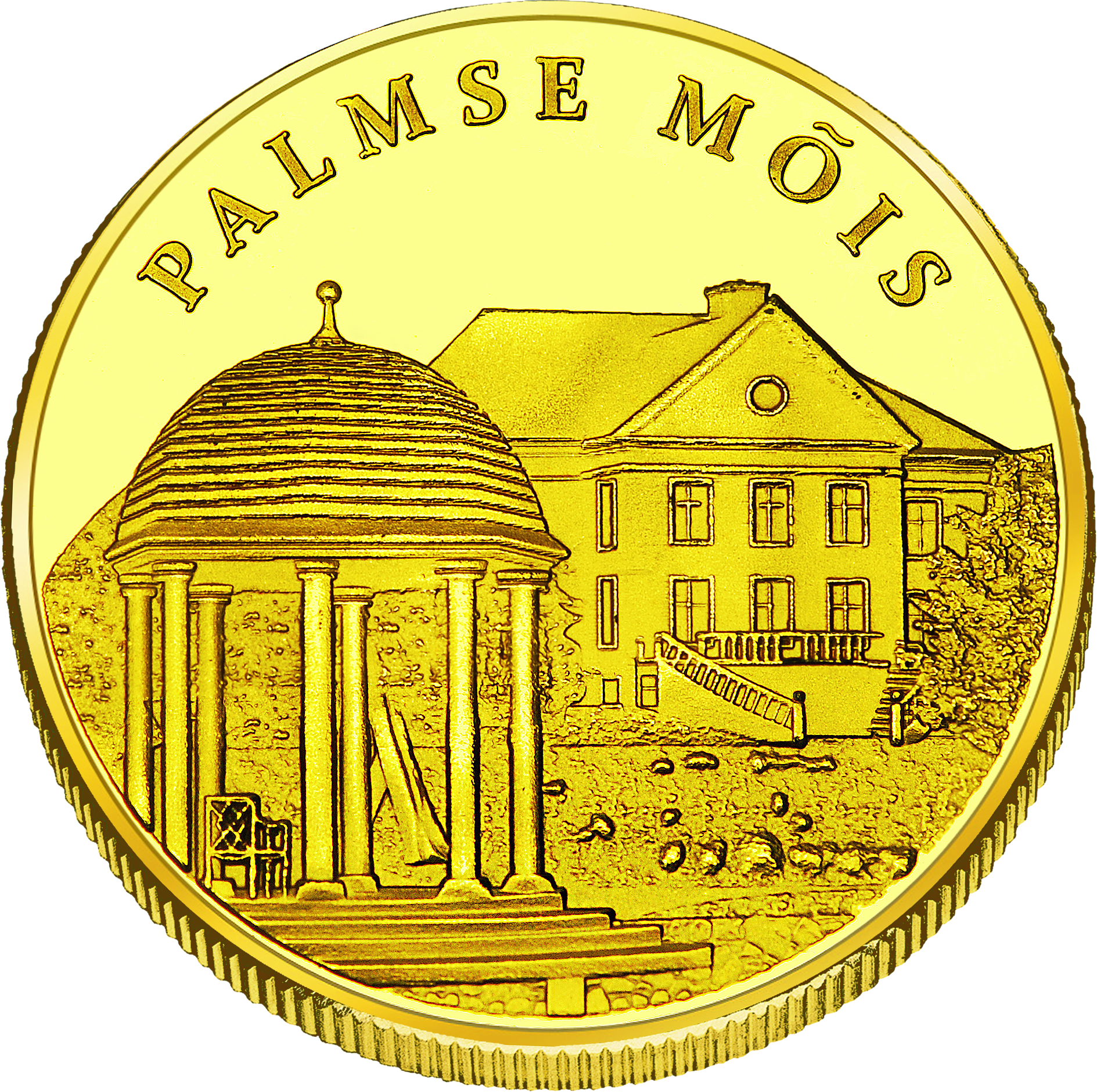 Front side Palmse mõis Goldenes Estonia