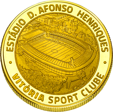 Front side Vitória sport clube Guimarães Golden Portugal