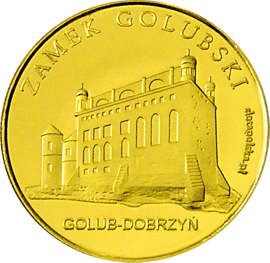 Front side Zamek Golubski w Golubiu-Dobrzyniu Złote Kujawsko - Pomorskie