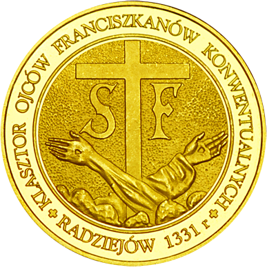 Front side Klasztor Ojców Franciszkanów w Radziejowie Złote Kujawsko - Pomorskie