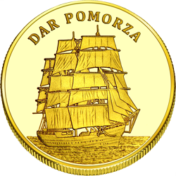 Front side Dar Pomorza Złote Pomorskie