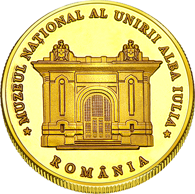 Front side Muzeul Național al Unirii Alba Iulia Golden Romania