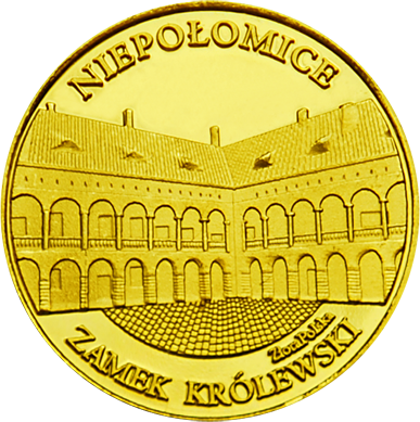 Front side Zamek Królewski w Niepołomicach Złote Małopolskie