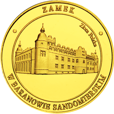 Front side Zamek w Baranowie Sandomierskim Złote Zamki i Pałace