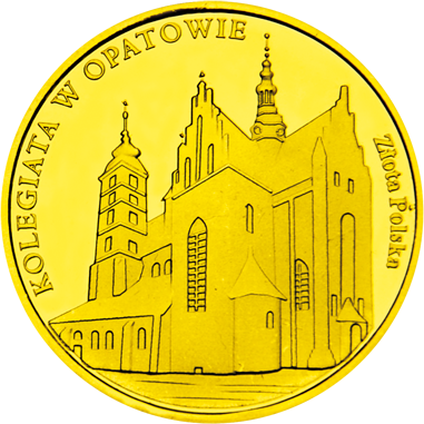 Front side Kolegiata p.w. św. Marcina w Opatowie Złote Świętokrzyskie