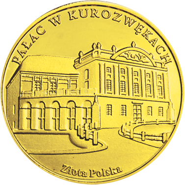 Front side Pałac w Kurozwękach Złote Świętokrzyskie