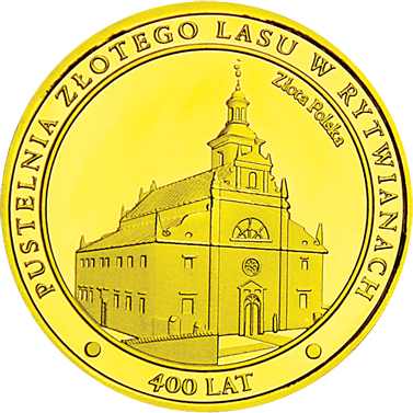 Front side Pustelnia Złotego Lasu w Rytwianach Złote Świętokrzyskie