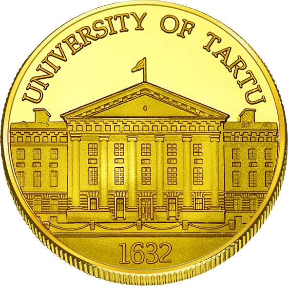 Front side University of Tartu Goldenes Estonia