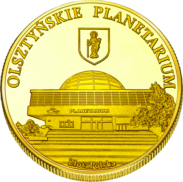 Front side Olsztyńskie Planetarium i Obserwatorium Astronomiczne w Olsztynie Złote Warmińsko-Mazurskie