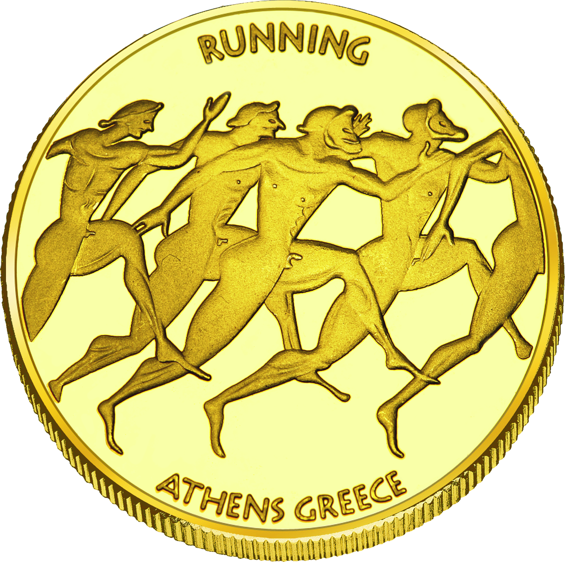 Front side Panathenaic Stadium Golden Greece