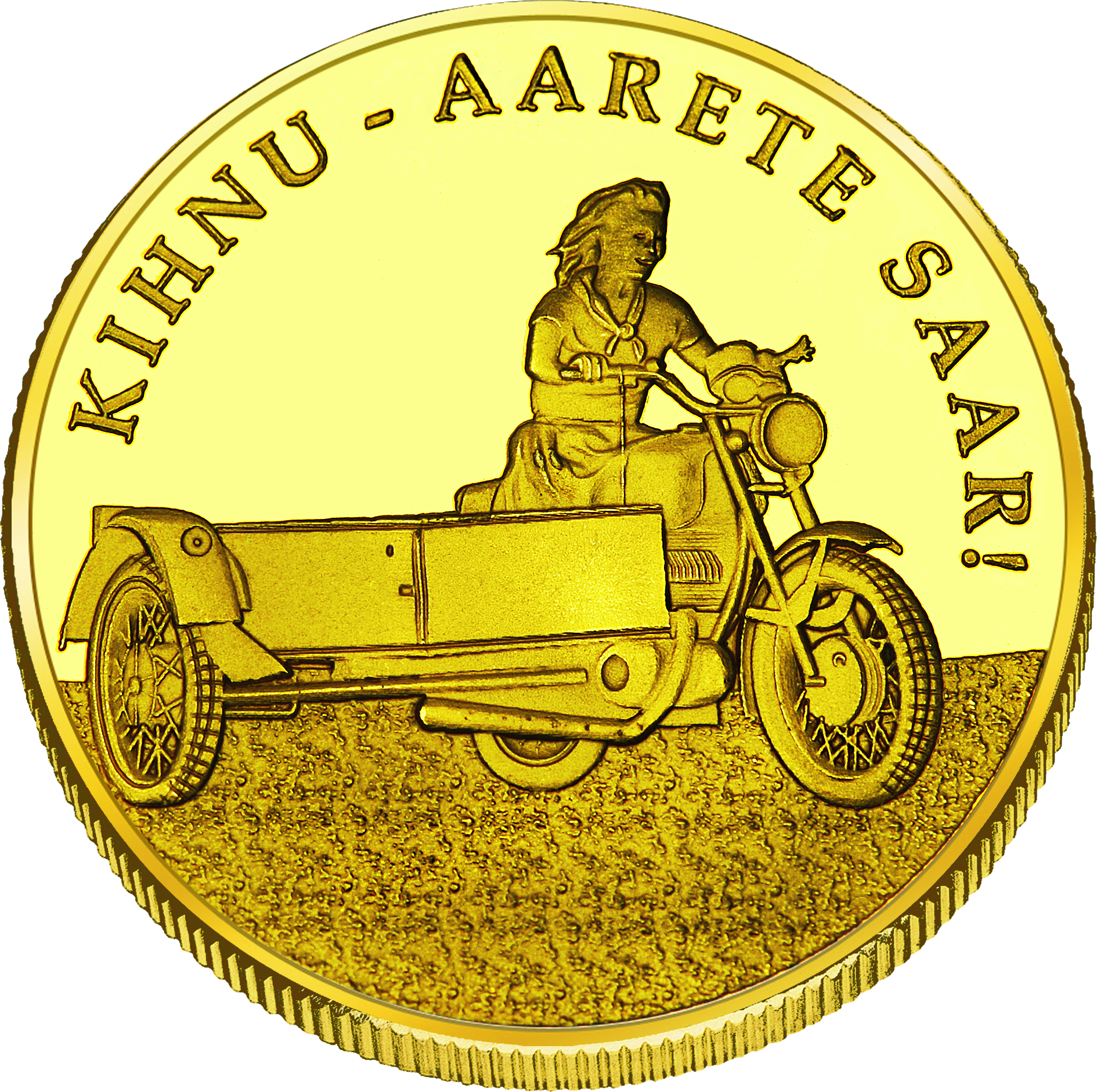 Front side Kihnu Goldenes Estonia