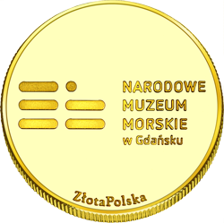 Back side of Żuraw Gdański Złote Pomorskie