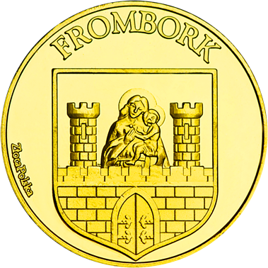 Back side of Wieża Wodna we Fromborku Złote Warmińsko-Mazurskie
