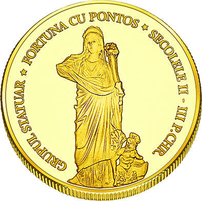 Front side Muzeul de istorie naţională şi arheologie Constanța Golden Romania