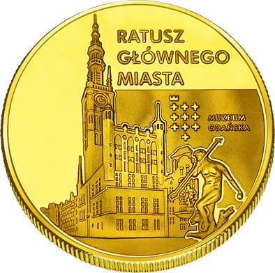 Front side Ratusz Głównego Miasta Gdańska Złote Pomorskie