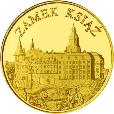 Front side Zamek Książ Złote Zamki i Pałace