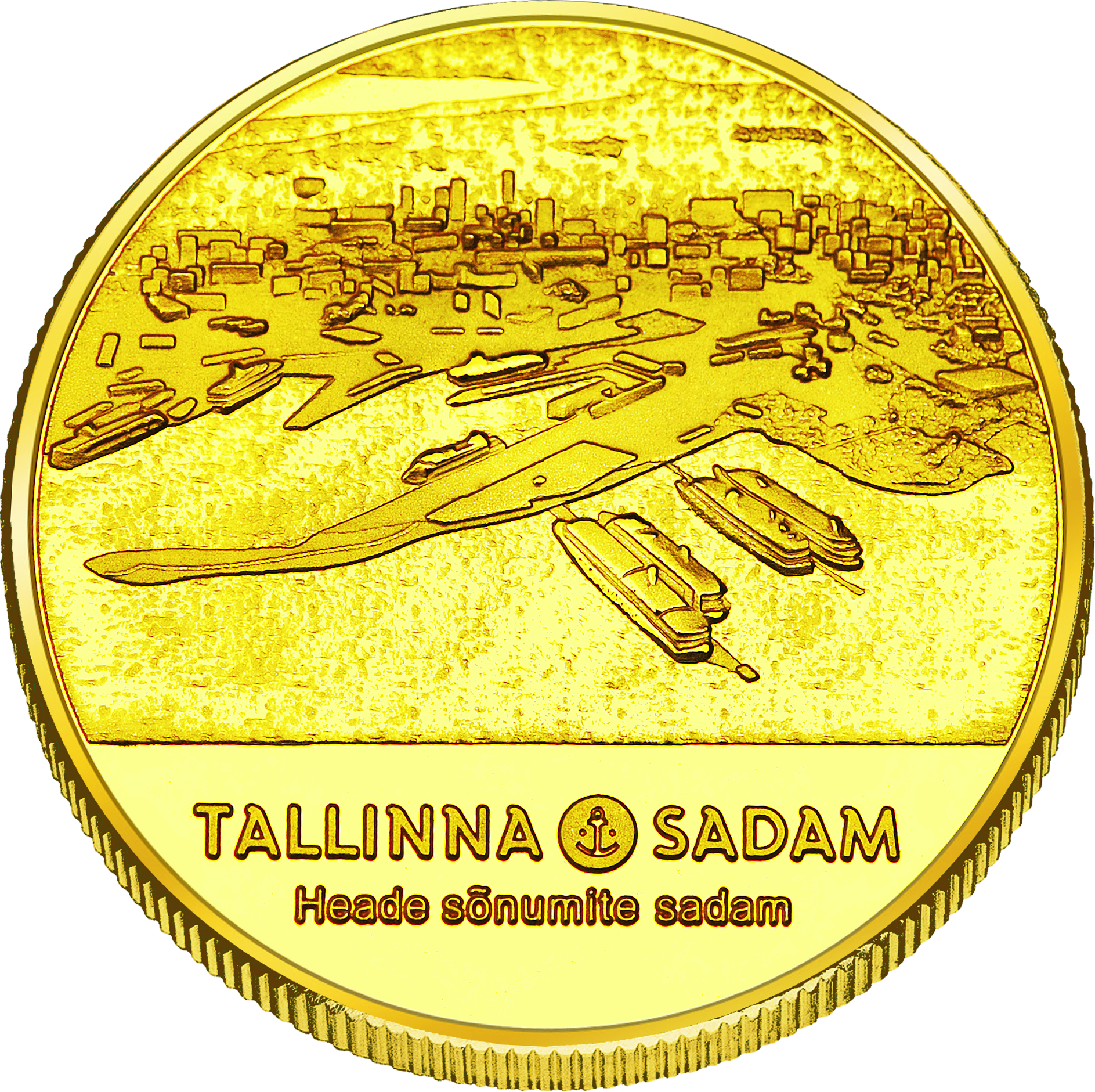 Front side Tallinna Sadam Goldenes Estonia