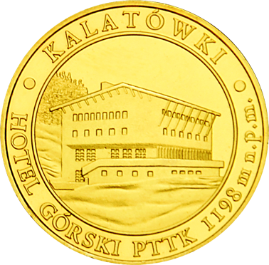 Front side Hotel Górski PTTK Kalatówki Zakopane Szlak Jana Pawła II